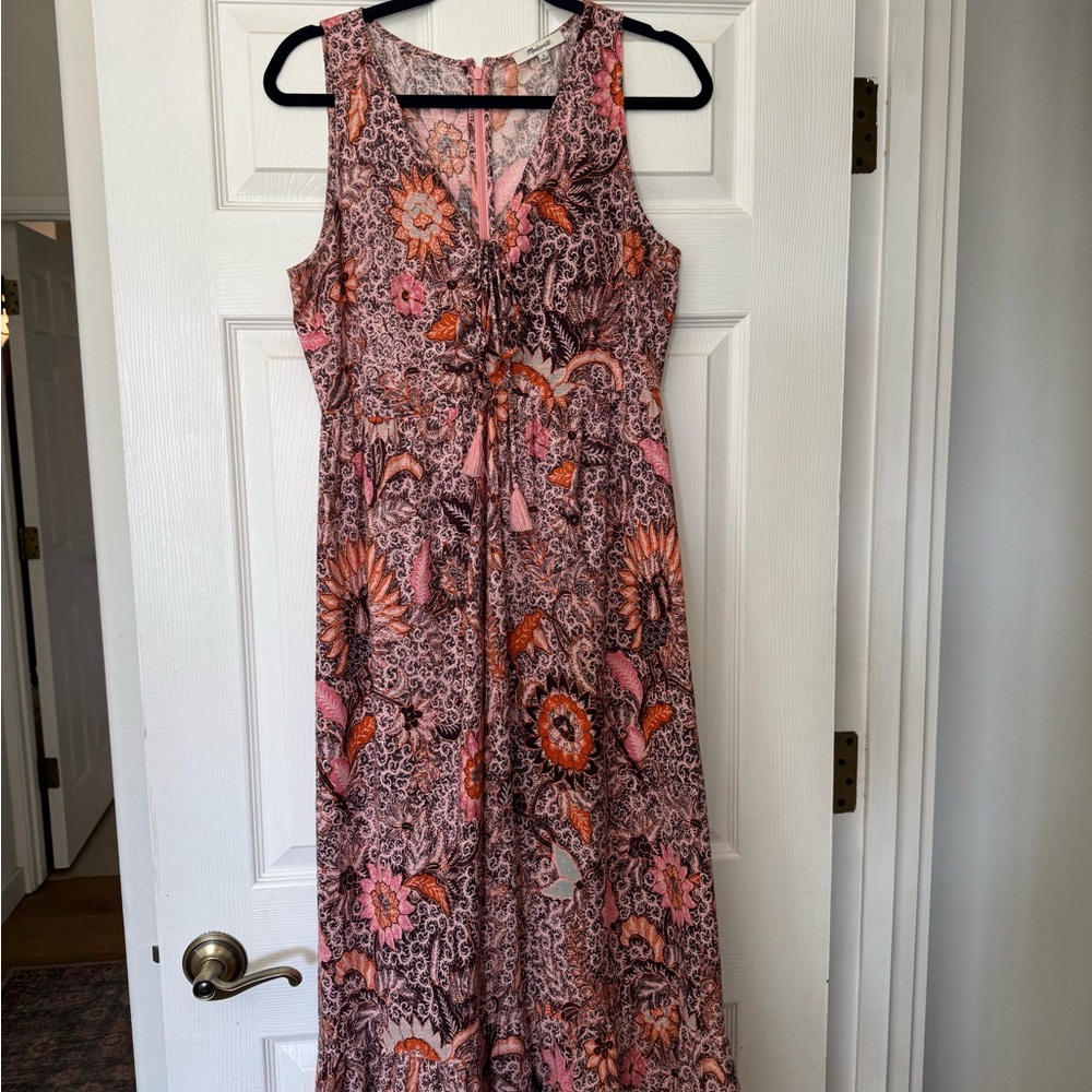 Floral Pink Madewell Dress